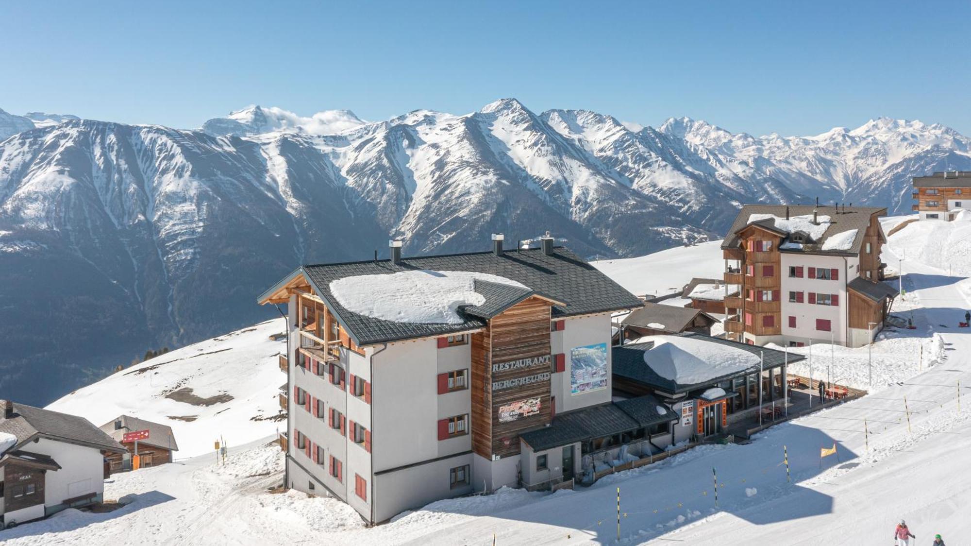 Appartmenthaus Bergfreund フィエッシュ エクステリア 写真