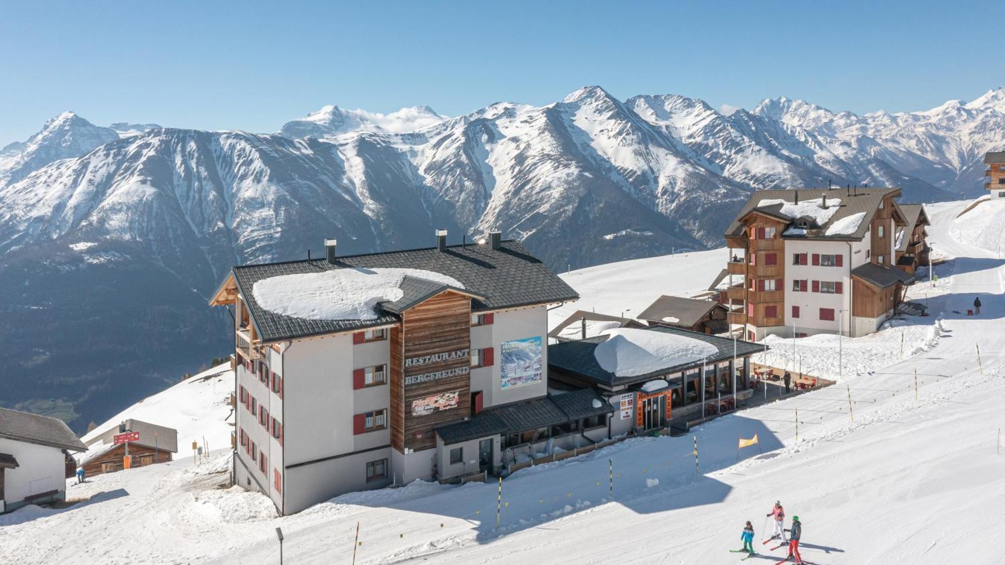 Appartmenthaus Bergfreund フィエッシュ エクステリア 写真