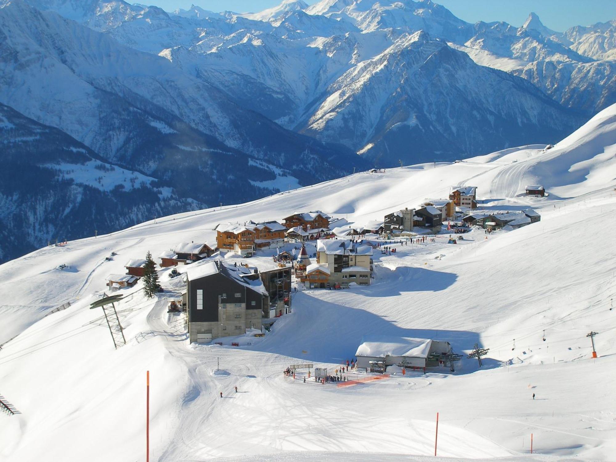 Appartmenthaus Bergfreund フィエッシュ エクステリア 写真