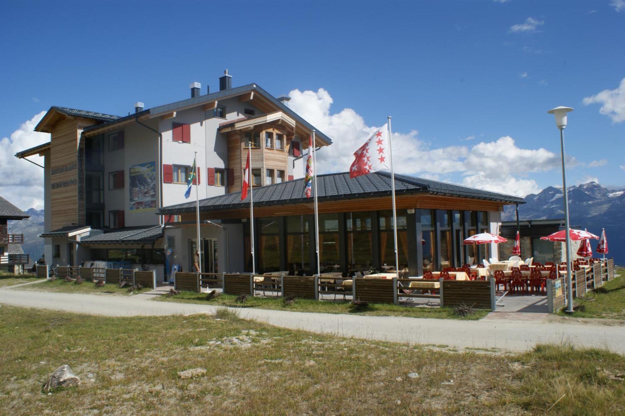 Appartmenthaus Bergfreund フィエッシュ エクステリア 写真