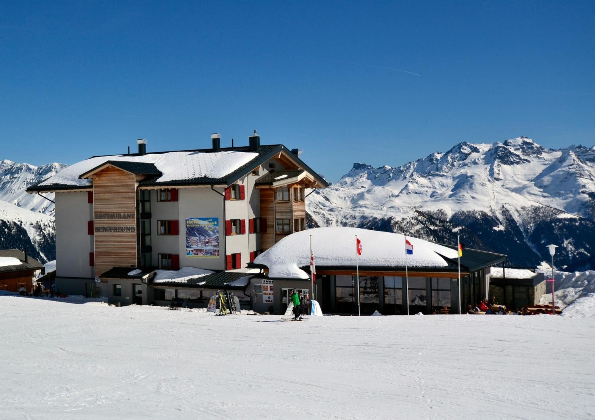 Appartmenthaus Bergfreund フィエッシュ エクステリア 写真